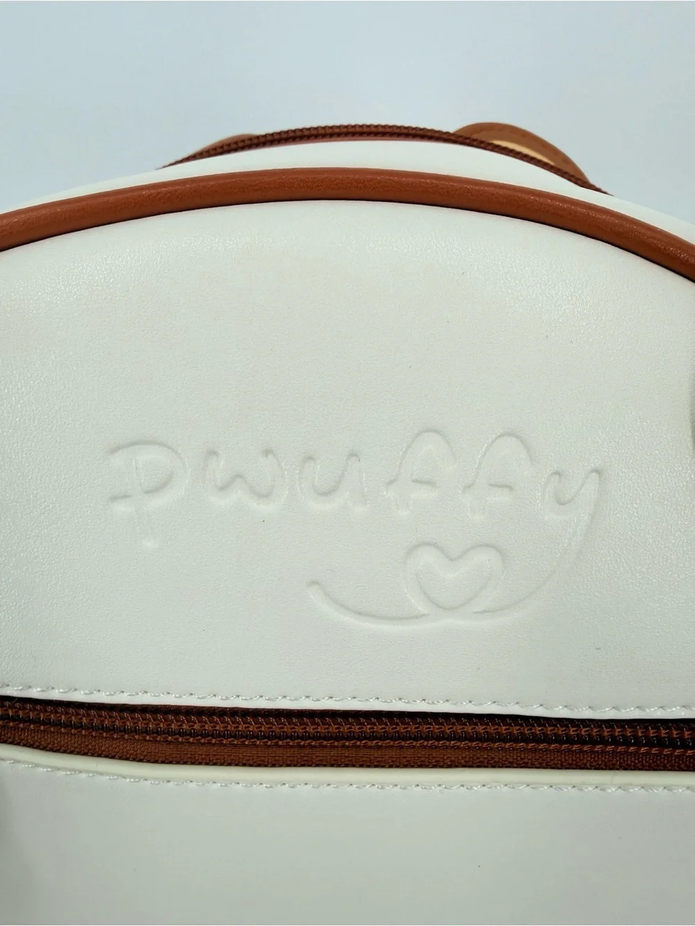 Pwuffy Strawberry Fruit Cow Ita Bag Convertible Mini Backpack Crossbody Purse